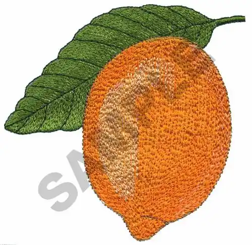 LEMON Embroidery Design Warranty Included