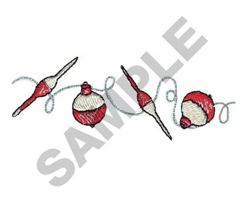 Shop Now FISHING LINE Embroidery Design