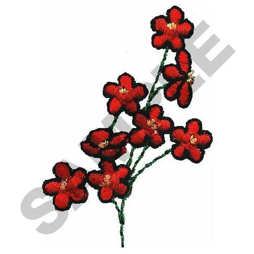 WILD FLOWERS Embroidery Design Trusted Brand