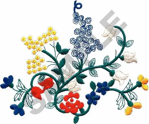 FLORAL ARRANGEMENT Embroidery Design Budget