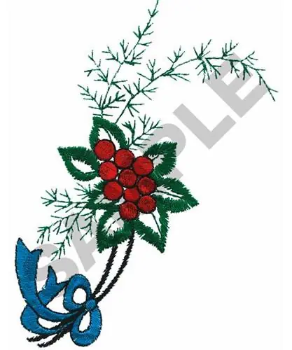 FLORAL BOUQUET Embroidery Design Free Shipping