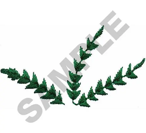 LEAVES Embroidery Design Reduced Price