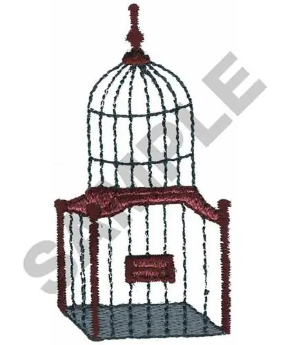 Professional Grade BIRDCAGE Embroidery Design