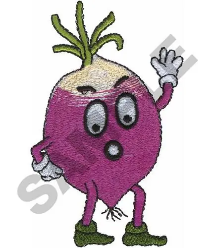 Low Price RADISH MAN Embroidery Design