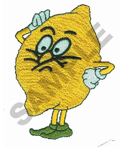 Limited Time LEMON MAN Embroidery Design