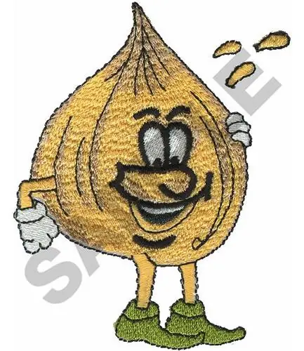 ONION MAN Embroidery Design Bargain