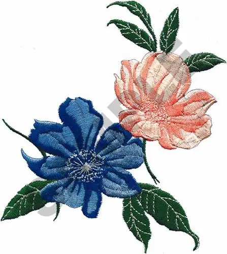 Trending FLOWERS Embroidery Design
