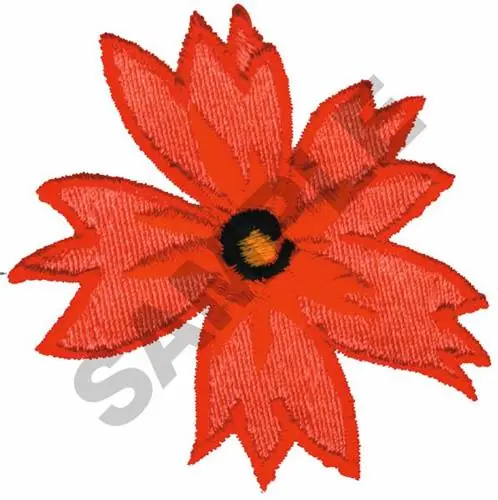 Buy Direct POPPY Embroidery Design