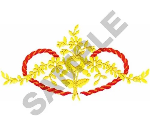 GOLD DECORATION Embroidery Design While Supplies Last