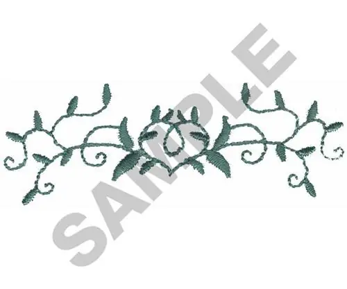 Worldwide Shipping VINE Embroidery Design