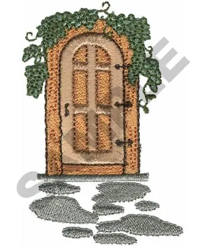 GARDEN DOOR Embroidery Design Shop Now
