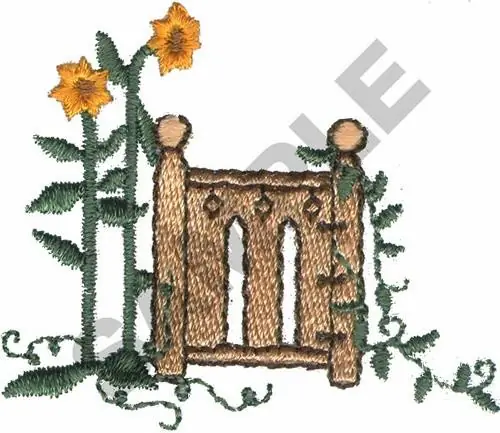 GARDEN GATE Embroidery Design Top Pick