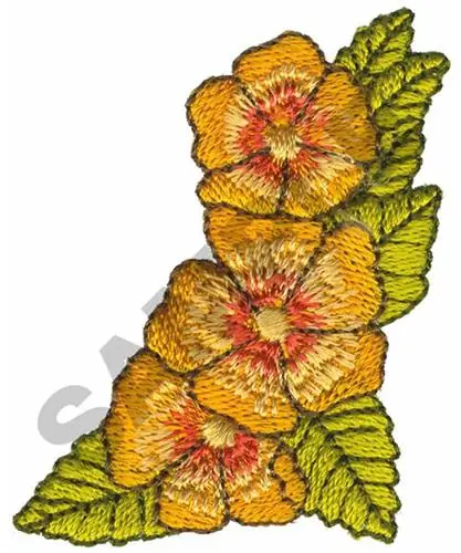 HAWAIIAN FLOWERS Embroidery Design Factory Price