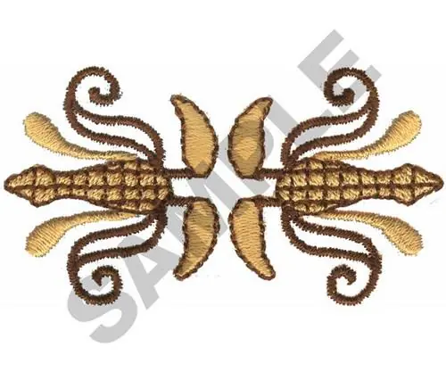 PENNSYLVANIA DUTCH MOTIF Embroidery Design Reduced Price