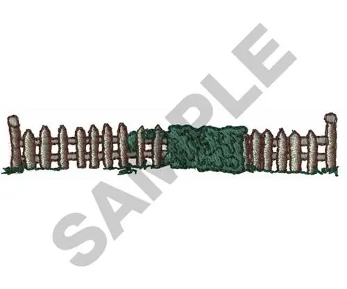 FENCE BORDER Embroidery Design Deal