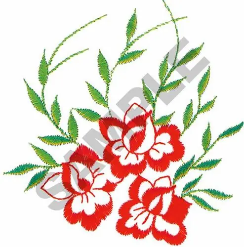 Limited Time FLOWERS Embroidery Design