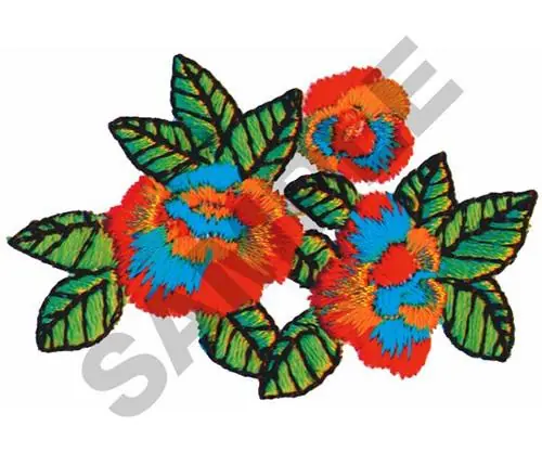 Low Price FLOWERS 190 Embroidery Design