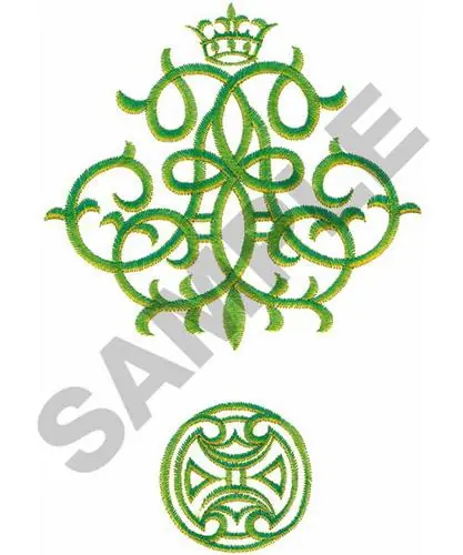 Affordable SCROLL 215 Embroidery Design