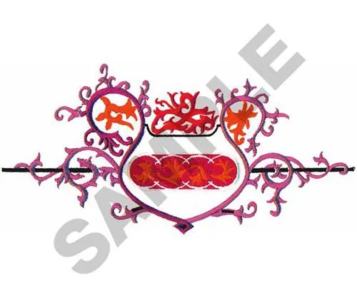 SCROLL 219 Embroidery Design Hot Picks