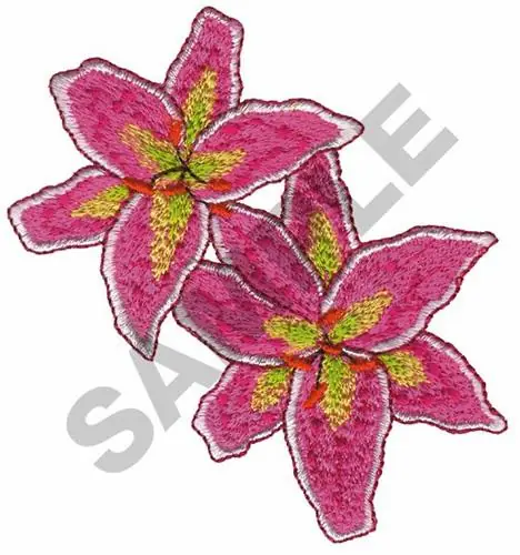 FLOWERS Embroidery Design Free Returns