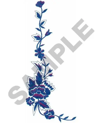 FLOWER BORDER Embroidery Design Trusted Brand