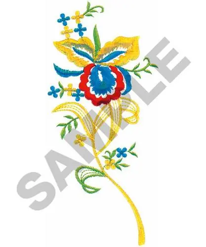 Fan Favorite FLOWER MOTIF 280 Embroidery Design