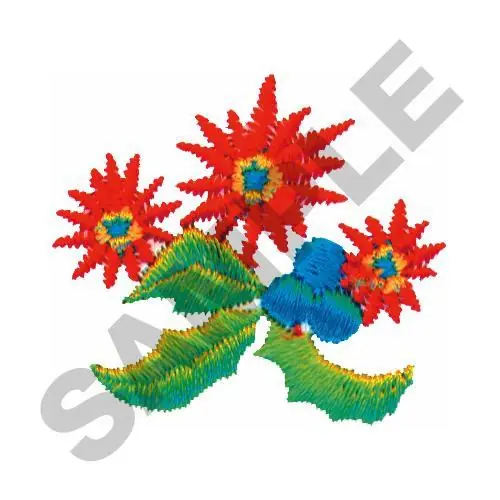 Latest FLOWER 311 Embroidery Design