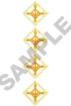 ABSTRACT Embroidery Design Express Delivery