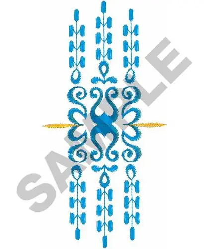 SCROLL PATTERN Embroidery Design Shop Now