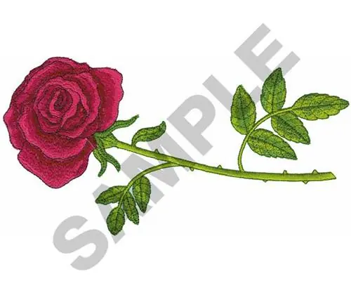 Price Cut ROSE Embroidery Design