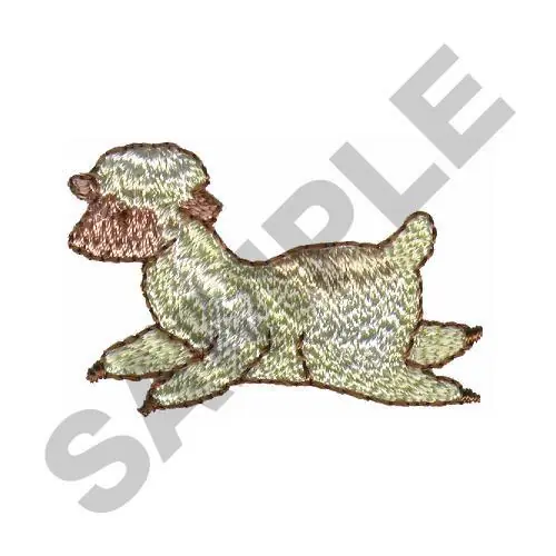 LAMB Embroidery Design Markdown
