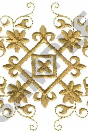 ABSTRACT Embroidery Design One Day Deal