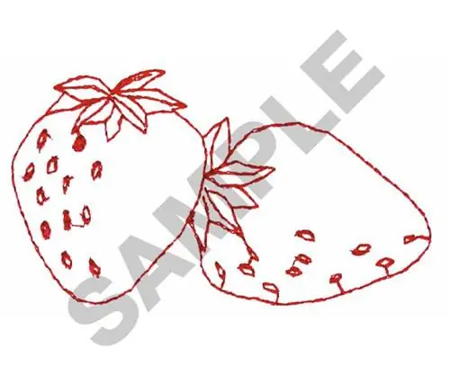 Weekend Sale STRAWBERRIES Embroidery Design