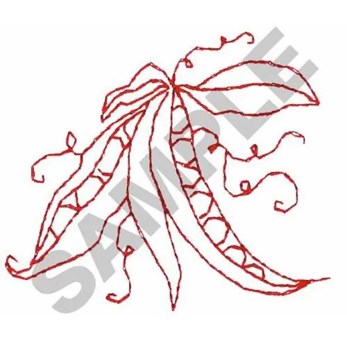 Limited Edition PEAS Embroidery Design