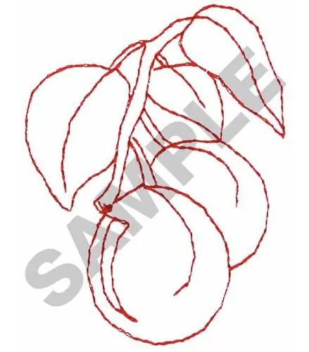 Bulk Order CHERRIES Embroidery Design