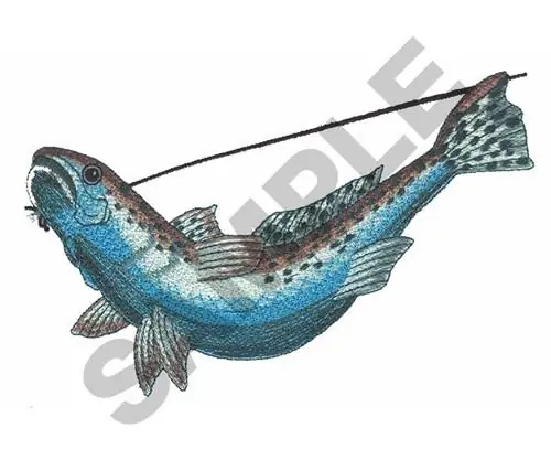 Place Order SPOTTED SEA TROUT Embroidery Design