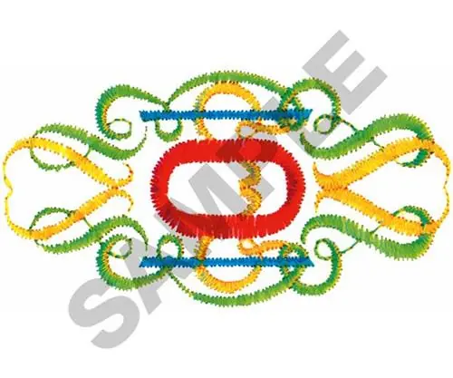 PATTERN 331 Embroidery Design Modern