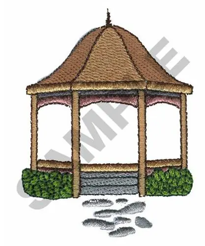 Editor’s Pick GAZEBO Embroidery Design