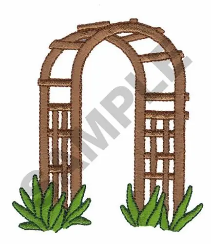GARDEN ARBOR Embroidery Design Instant Buy