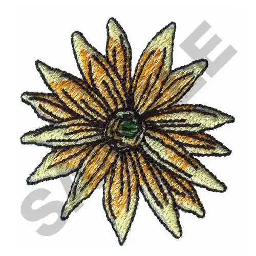 FLOWER Embroidery Design Modern