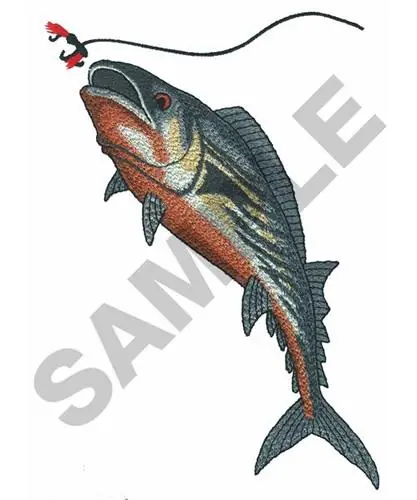 Best Choice STRIPER Embroidery Design