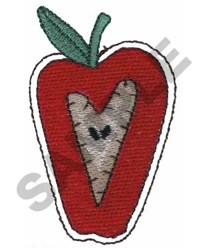 An Apple A Day Embroidery Design Save Now