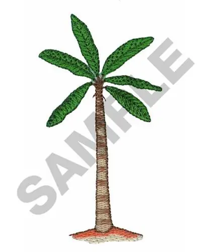 Holiday Sale PALM TREE Embroidery Design