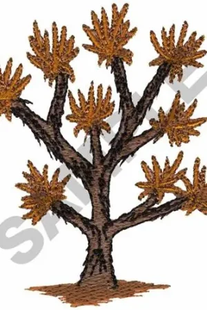 Affordable Autumn Tree Embroidery Design
