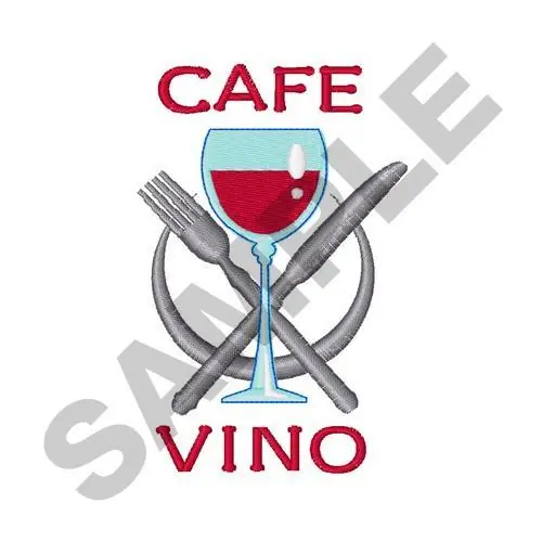 CAFE VINO Embroidery Design Holiday Sale