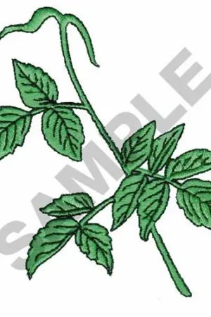 Authentic Leaves Embroidery Design