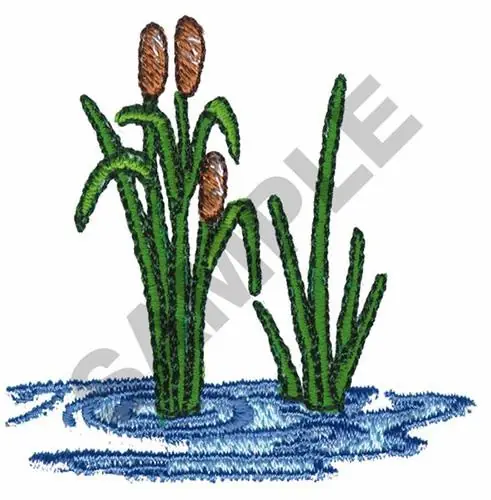 Cattails Embroidery Design Today Only