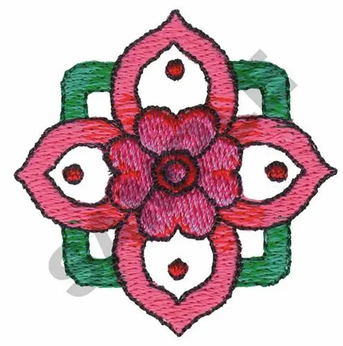 Floral Design Embroidery Design Free Delivery