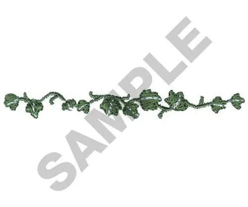 Vine Border Embroidery Design Limited Edition