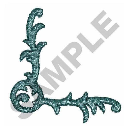 Final Sale Vine Border Embroidery Design